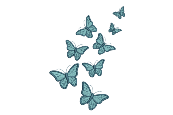 Blue Butterfly Cluster: A Craft Fair Best-Seller Review