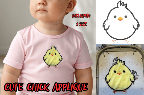 Cute Chick Applique: A Seller's Review for Spring Products