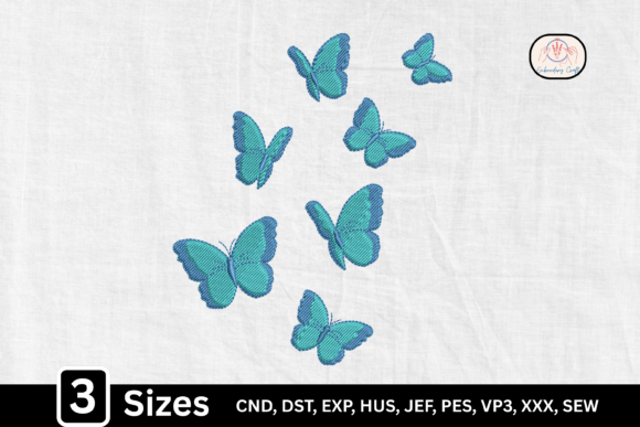 Elegant Blue Butterfly: A Pro Review for Business Merch