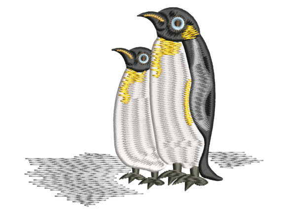 Emperor Penguin Family Design