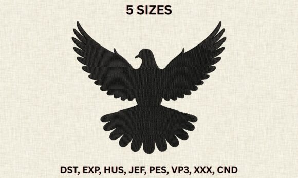 Peace Dove Silhouette DST PES Pattern Review